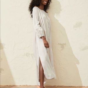 Off the shoulder maxi dress BLACK